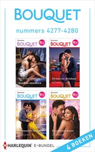 Cathy Williams Bouquet e-bundel nummers 4277 - 4280 -   (ISBN: 9789402552591)