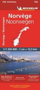 Michelin 752 Noorwegen -   (ISBN: 9782067172722)