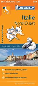 Michelin 561 Italie Nord-Ouest - Noordwest-Italië -   (ISBN: 9782067183919)