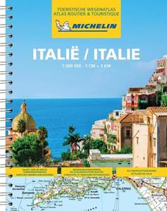 Michelin 9 Michelin Atlas Italië 2022 -   (ISBN: 9782067255074)