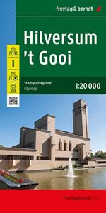 Freytag & Berndt Hilversum/Het Gooi Stadsplattegrond F&B -   (ISBN: 9783707921489)