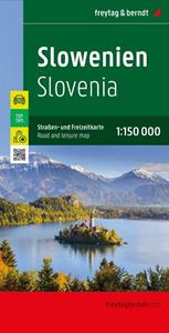 Freytag & Berndt F&B Slovenië 2-zijdig -   (ISBN: 9783707921724)