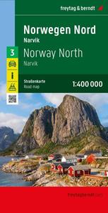 Freytag-Berndt u. Artaria Norwegen Nord, Straßenkarte 1:400.000, freytag & berndt
