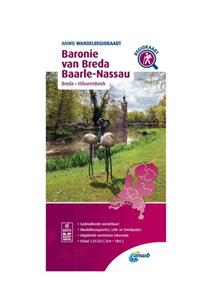 Anwb Wandelregiokaart Baronie van Breda, Baarle-Nassau 1:33.333 -   (ISBN: 9789018046675)