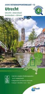 Anwb Fietsknooppuntenkaart Utrecht 1:100.000 -   (ISBN: 9789018046866)
