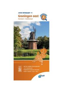 Anwb Fietskaart Groningen oost 1:66.666 -   (ISBN: 9789018047108)