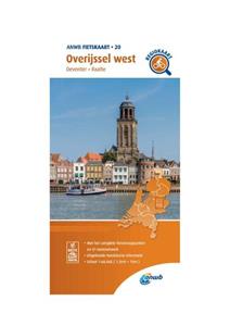 Anwb Fietskaart Overijssel west 1:66.666 -   (ISBN: 9789018047214)