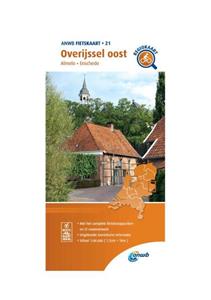 Anwb Fietskaart Overijssel oost 1:66.666 -   (ISBN: 9789018047221)