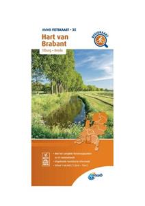 Anwb Fietskaart Hart van Brabant 1:66.666 -   (ISBN: 9789018047368)