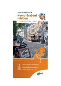 Anwb Fietskaart Noord-Brabant midden 1:66.666 -   (ISBN: 9789018047375)