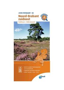 Anwb Fietskaart Noord-Brabant zuidoost 1:66.666 -   (ISBN: 9789018047399)