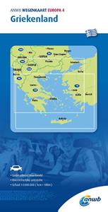 Anwb Retail ANWB*Wegenkaart Europa 4. Griekenland -   (ISBN: 9789018048280)