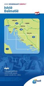 Anwb Retail ANWB*Wegenkaart Europa 7. Istrië/Dalmatië -   (ISBN: 9789018048310)