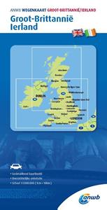 Anwb Retail ANWB*Wegenkaart Groot-Brittannië/Ierland 1. Groot-Brittannië/Ierland -   (ISBN: 9789018048457)