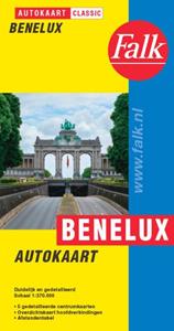 Falkplan Falk autokaart Benelux classic -   (ISBN: 9789028703452)
