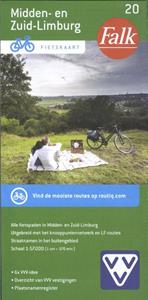 Falkplan Midden - en Zuid-Limburg -   (ISBN: 9789028705067)