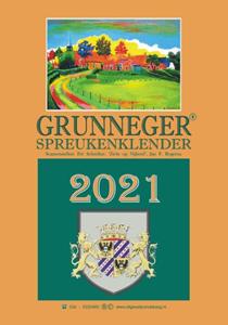 Fré Schreiber Grunneger spreukenklender 2021 -   (ISBN: 9789055125036)