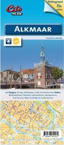 Buijten & Schipperheijn Recreatief Stadsplattegrond Alkmaar -   (ISBN: 9789463691574)