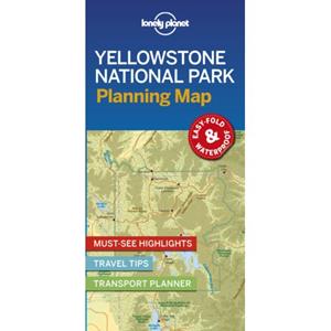 Lonely Planet  Yellowstone National Park Planning Map (1st Ed)