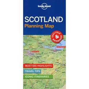 Lonely Planet  Scotland Planning Map (1st Ed)