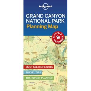 Lonely Planet  Grand Canyon National Park Planning Map (1st Ed)