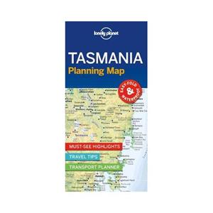Lonely Planet  Tasmania Planning Map (1st Ed)