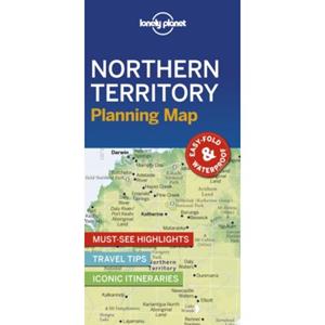 Lonely Planet  Northern Territory Planning Map (1st Ed)
