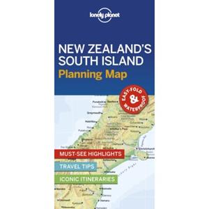 Lonely Planet  New Zealand's South Island Planning Map (1st Ed) - :