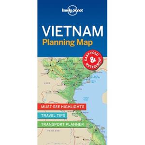 Lonely Planet Vietnam Planning Map