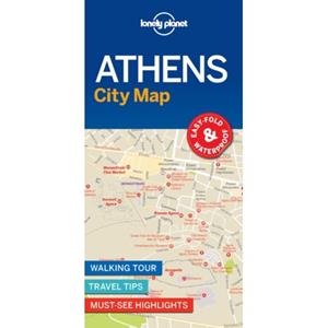 Lonely Planet  City Map : Athens City Map (1st Ed)