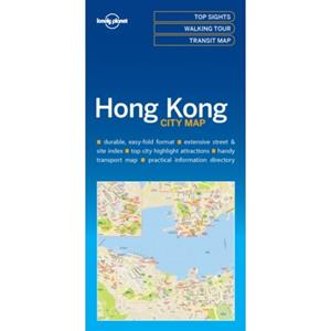 Lonely Planet  City Map Hong Kong (1st Ed)