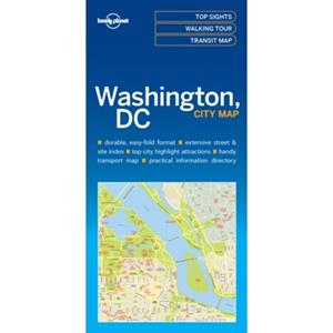 Lonely Planet  City Map : Washington D.C. City Map (1st Ed)