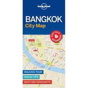Lonely Planet  City Map : Bangkok City Map (1st Ed)