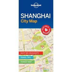 Lonely Planet  City Map Shanghai (1st Ed)