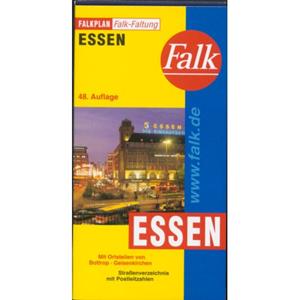 Van Ditmar Boekenimport B.V. Falk Stadtplan Falkfaltung Essen