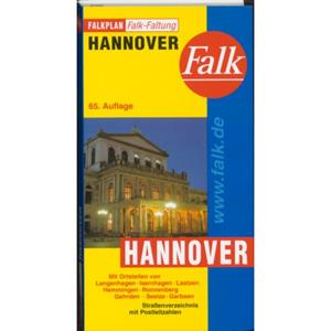 Van Ditmar Boekenimport B.V. Falk Stadtplan Falkfaltung Hannover