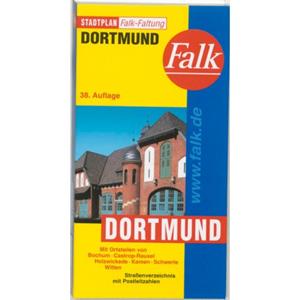 Van Ditmar Boekenimport B.V. Falk Stadtplan Falkfaltung Dortmund 1: 25 000