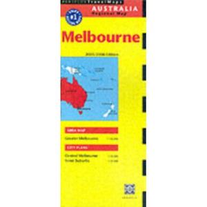 Tuttle/Periplus Melbourne Travel Map - Periplus