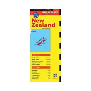 Tuttle/Periplus New Zealand Travel Map - Periplus