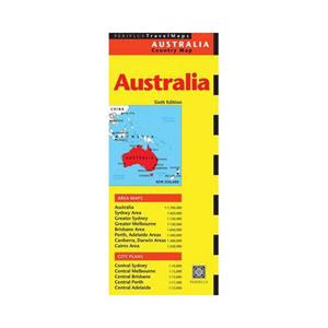 Tuttle/Periplus Australia Travel Map - Periplus