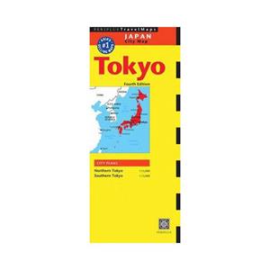 Tuttle/Periplus Tokyo Travel Map (4th.Ed) - Periplus