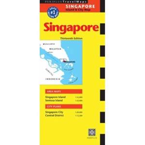Tuttle/Periplus Singapore Travel Map ( 13th Ed) - Tuttle