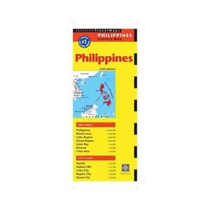 Tuttle/Periplus Philippines Travel Map (5th Ed) - Tuttle