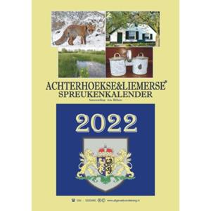 Berg Van De, Uitgeverij Achterhoekse & Liemerse Spreukenkalender 2022