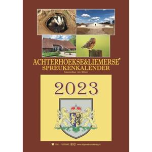 Berg Van De, Uitgeverij Achterhoekse & Liemerse Spreukenkalender / 2023 - Arie Ribbers