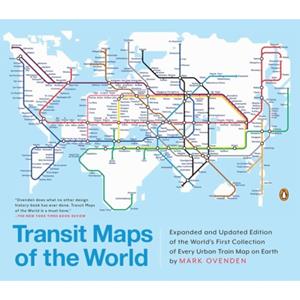 Penguin Us Transit Maps Of The World - Mark Ovenden