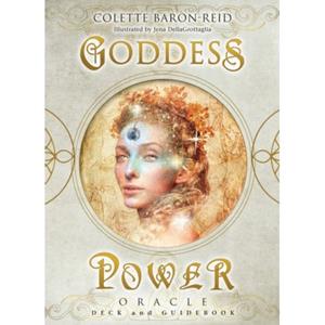 Hay House / Hay House Inc Goddess Power Oracle, Orakelkarten m. Buch (Deluxe)