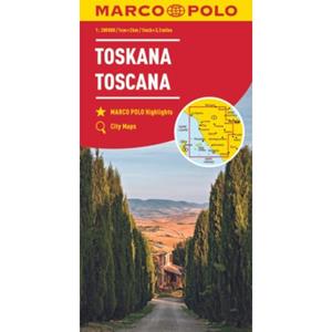 Mairdumont MARCO POLO Regionalkarte Italien 07 Toskana 1:200.000