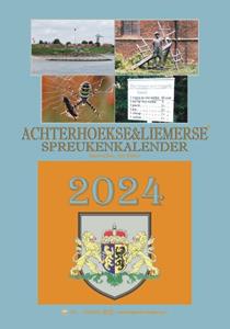 Arie Ribbers Achterhoekse & Liemerse spreukenkalender 2024 -   (ISBN: 9789055125296)