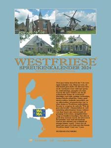 Peter Ruitenberg Westfriese spreukenkalender 2024 -   (ISBN: 9789055125302)